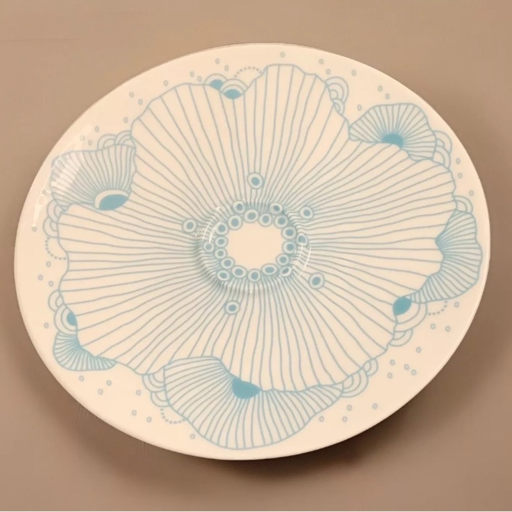 Crate & Barrel YELLENA 2014 Limited Edition Blue Saucer ONLY Teacup Replacement